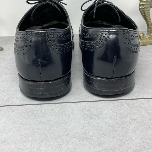 Florsheim Harvard Black Oxford Brogue Wingtip Dress Shoes Size 11D main image 11